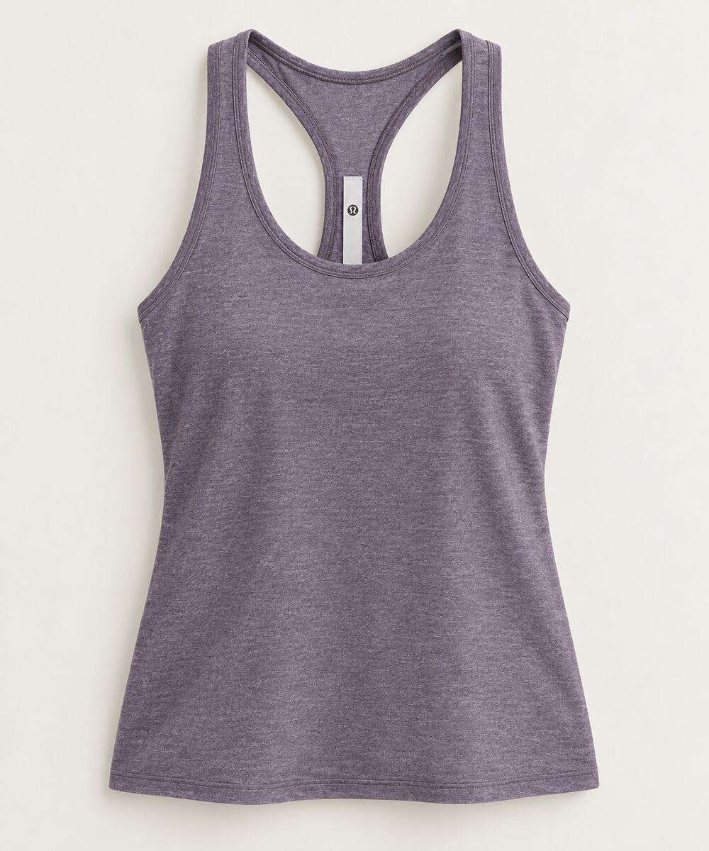 Lululemon Align Hip-Length Racerback Tank Heathered Purple Size 6 Nulu